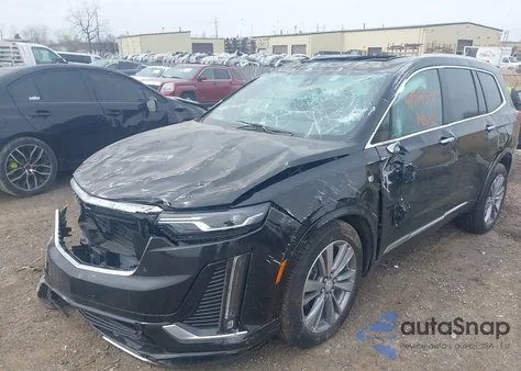 2025 Cadillac Xt6 Awd Premium Luxury from USA, damaged, VIN 1GYKPDRS3SZ106449